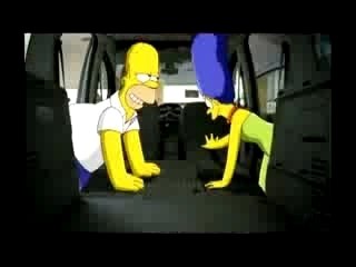 les simpson en kangoo