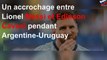 Un accrochage entre Lionel Messi et Edinson Cavani pendant Argentine-Uruguay