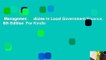 Management Policies in Local Government Finance, 6th Edition  For Kindle