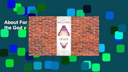 About For Books  Awaken: 90 Days with the God who Speaks  For Free