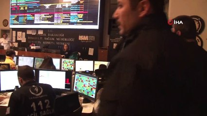 Sağlık Bakanı’ndan gece yarısı 112 ve Hastane ziyareti