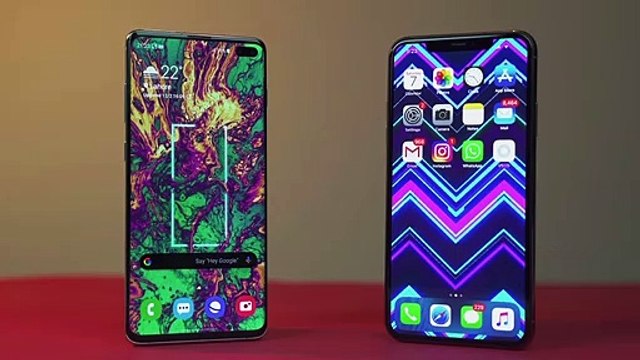 Samsung Galaxy S10 Plus Android 10 vs iPhone 11 Pro MAX - Speed Test!