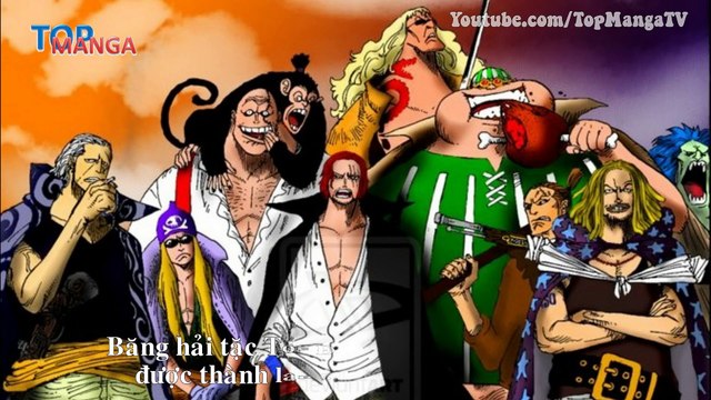 Ẩn số sức mạnh Tứ trụ của băng Shanks Tóc Đỏ