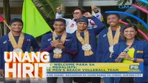Unang Hirit: SEA Games Men's Beach Volleyball bronze medalists, bumisita sa 'Unang Hirit!'