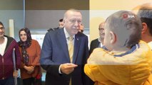 Cumhurbaşkanı Erdoğan, Hasta Ziyaretlerinde Bulundu