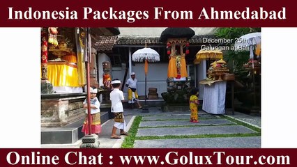 Indonesia Packages From Ahmedabad