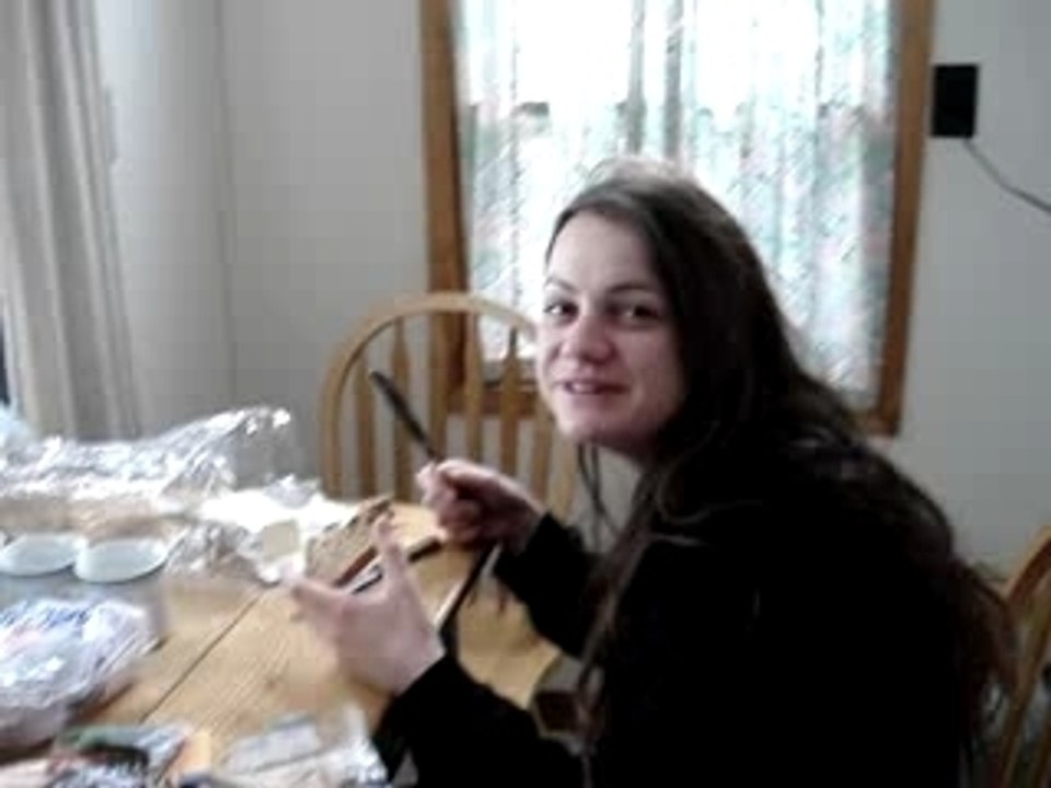 réveil dans notre chalet
