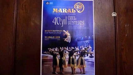 Ermeni halk dansları topluluğu 40. yıl gösterisine hazırlanıyor