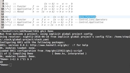 46 - Haskell. Связь классов Monad и Applicative - 1