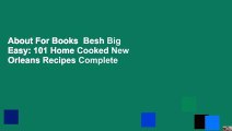 About For Books  Besh Big Easy: 101 Home Cooked New Orleans Recipes Complete