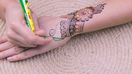 Full hand mehndi designs easy back side 2020 | Full hand mehndi design 2019 #MehndiDesign #MTC