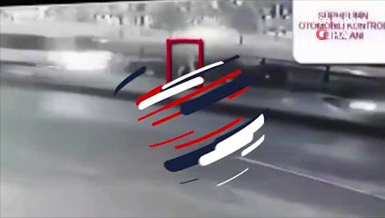 Çekici ile otomobil hırsızlığı güvenlik kamerasında