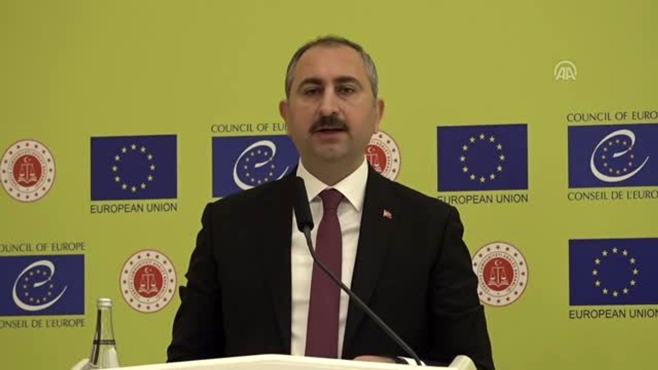 Adalet Bakanı Gül: "Hak ve özgürlüklerin daha da geliştirilmesi için yeni bir İnsan Hakları Eylem...