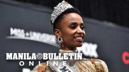 Newly crowned Miss Universe talks about female empowerment