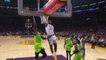 VIRAL: Basketball: LeBron makes vicious slam in big Lakers win