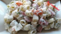 Makarna Salatası Nasıl Yapılır- Nefis Salata Tarifi- Ev Lezzetleri