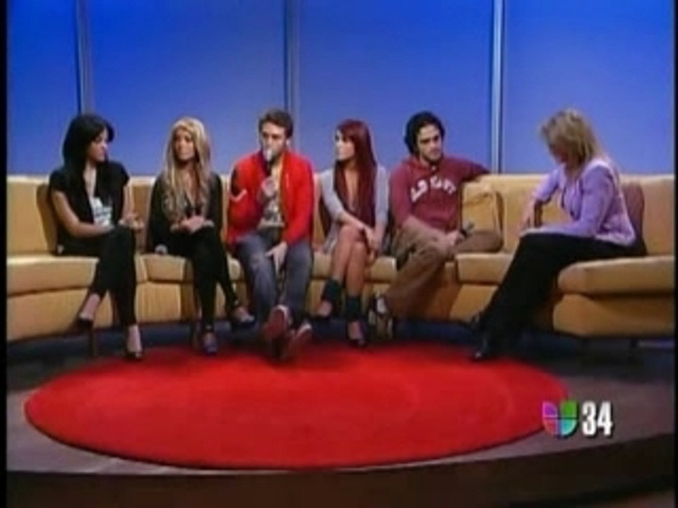RBD interview on Univision 34