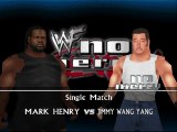 WWE Summerslam Mod Matches Mark Henry vs Jimmy Wang Yang