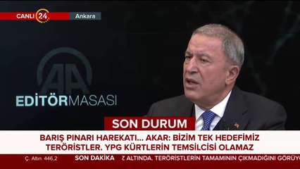 Bakan Akar'dan önemli açıklamalar