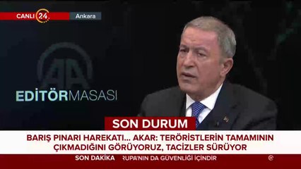 #CANLI Hulusi Akar'dan önemli açıklamalar