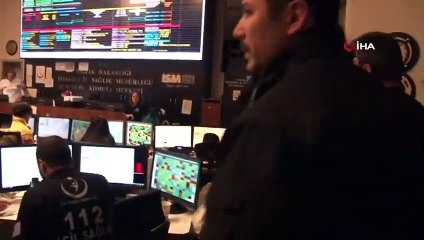 Sağlık Bakanı Koca'dan Gece Yarısı 112 ve Hastaneye Ziyaret