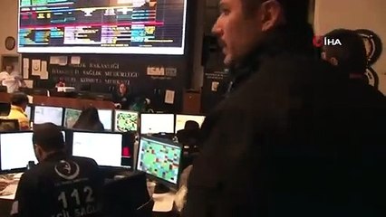 Sağlık Bakanı’ndan Gece Yarısı 112 ve Hastane Ziyareti