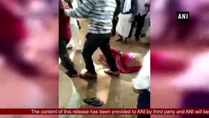 Download Video: Watch: Locals thrash couple over love affair in Madhya Pradesh