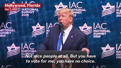 Trump Tells Jewish Audience They Will Vote For Him To Protect Their Wealth