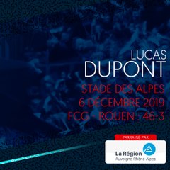 Le doublé de Lucas Dupont contre Rouen