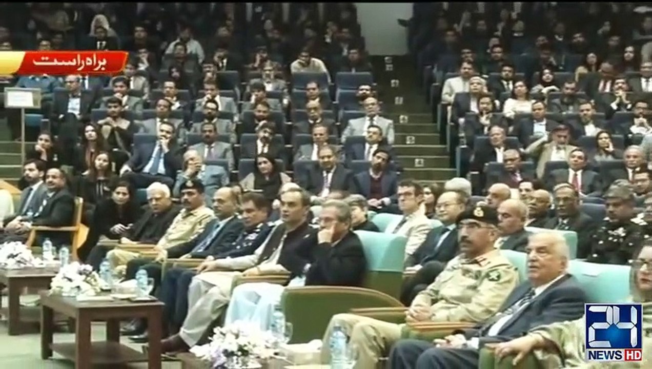 PM Imran Khan Powerful Speech At NUST, Army Chief Gen Bajwa also present