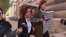 Report TV - Arta Vorpsi dhe Marsida Xhaferllari mbërrijnë në ambientet e Kushtetueses