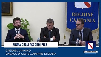 De Luca firma gli accordi del Programma Integrato Città Sostenibile (PICS) (09.12.19)