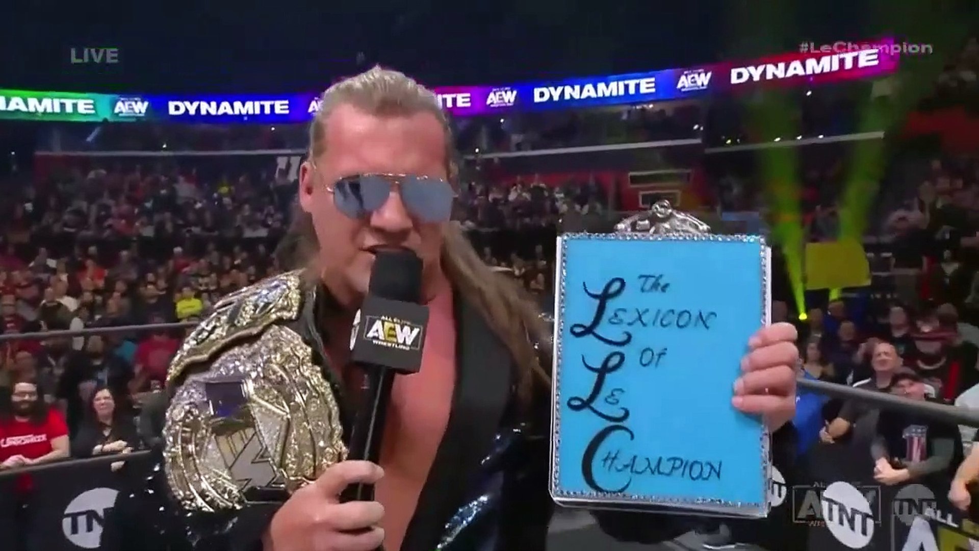 Chris Jericho's promo + Jurassic Express interrupts - video Dailymotion