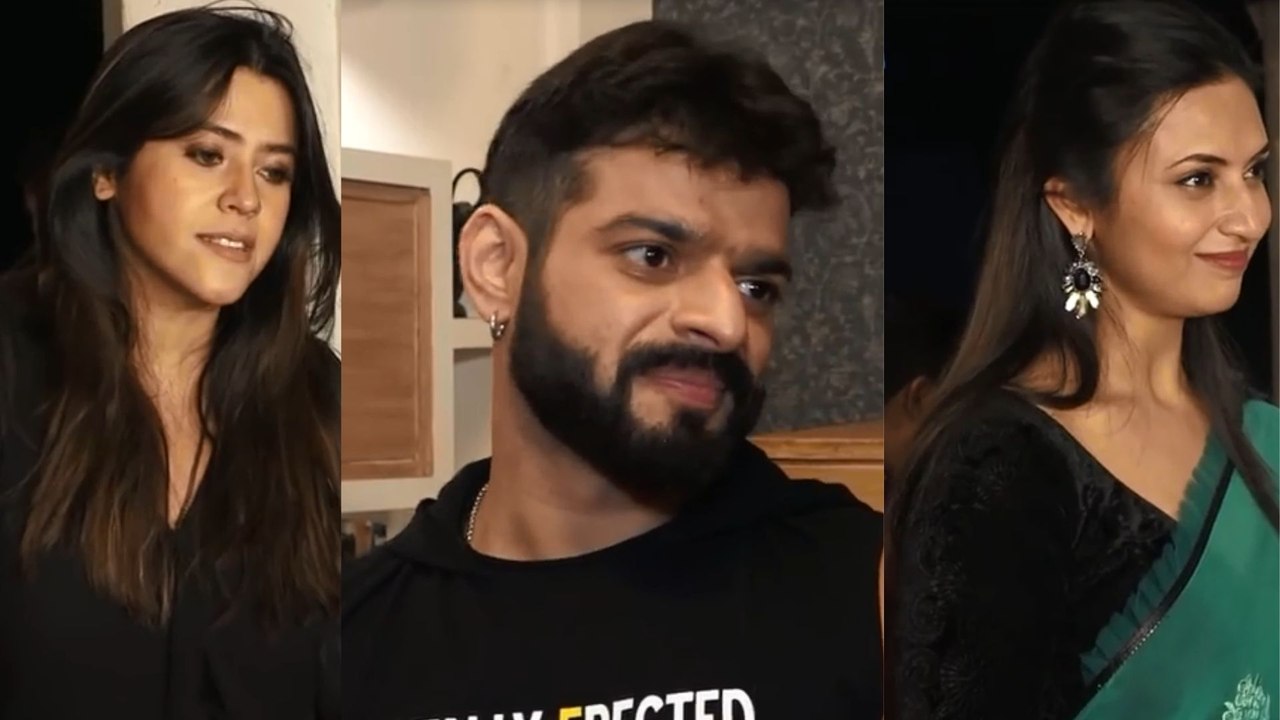 Divyanka Tripathi and Karan Patel bid adieu to Yeh Hai Mohabbatein Ekta Kapoor Joins the celebration