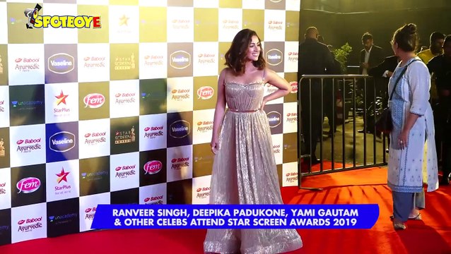 RanveerSinghDeepiRanveer Singh, Deepika Padukone, Yami Gautam and other celebs attend Star Screen Awards 2019 Part 2kaPadukoneYamiGautamStarScreenAwards2019Part2