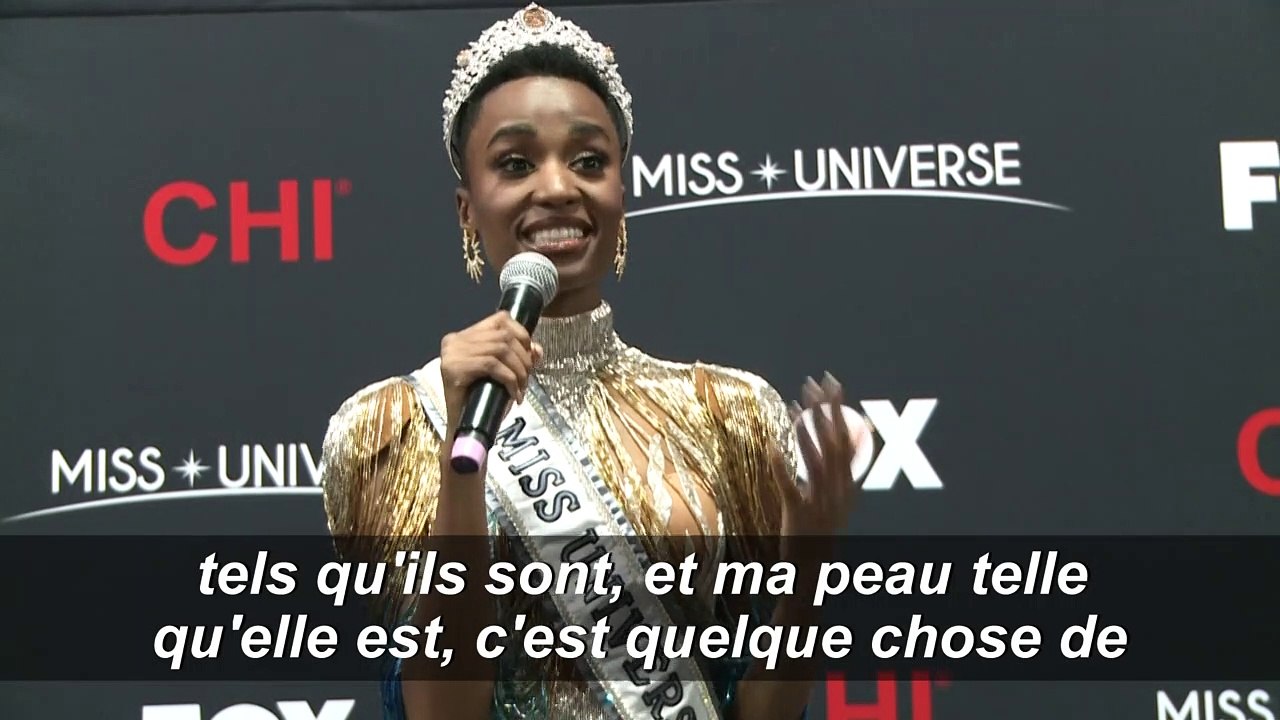 Miss Univers 2019 est sud-africaine, et féministe