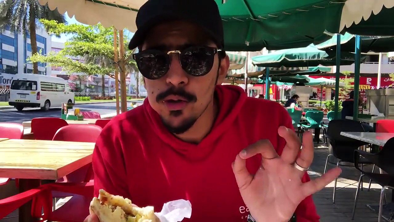 EXTREME DUBAI STREET FOOD TOUR - Mutton Leg With Rice, Shawarma & Kunafah in Dubai, UAE