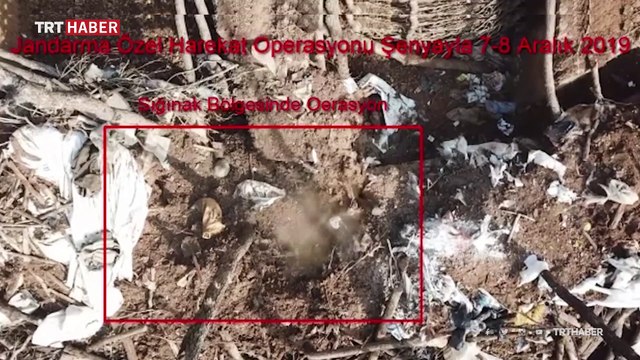 5 teröristin etkisiz hale getirildiği operasyonun görüntüleri ortaya çıktı