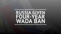 Russia banned from all global sport by WADA