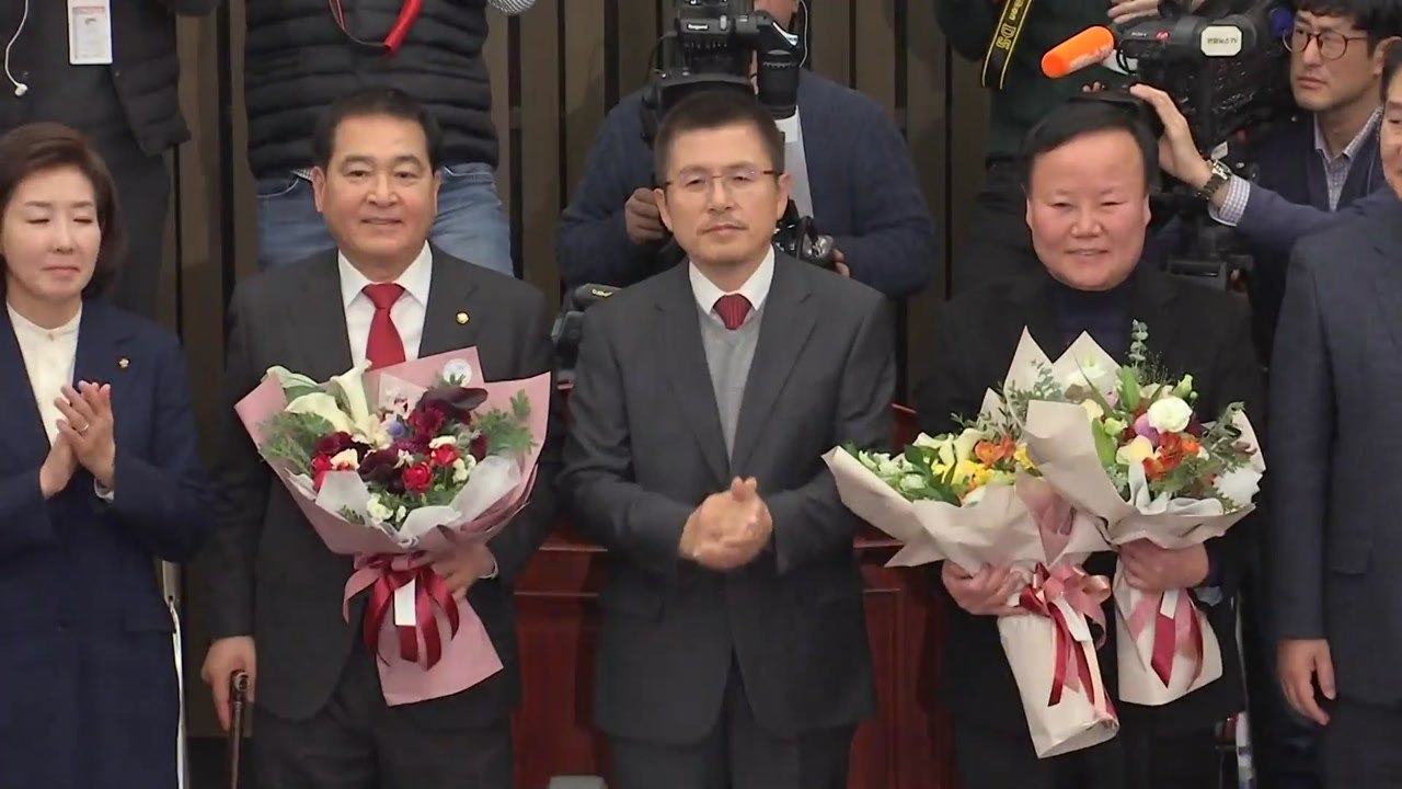 심재철 자유한국당 신임 원내대표 당선, "당장 협상 시작...4+1 협의 중단해야"...