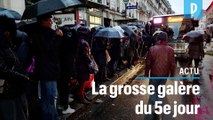Grève : gares et bus bondés, pluie… C’est la galère !