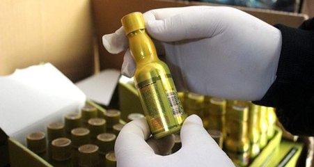 Cinsel gücü artıran ürünler ele geçirildi! Piyasa değerleri ise 500 bin TL