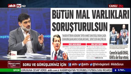 Karahasanoğlu: Ahmet Davutoğlu suçüstü oldu!