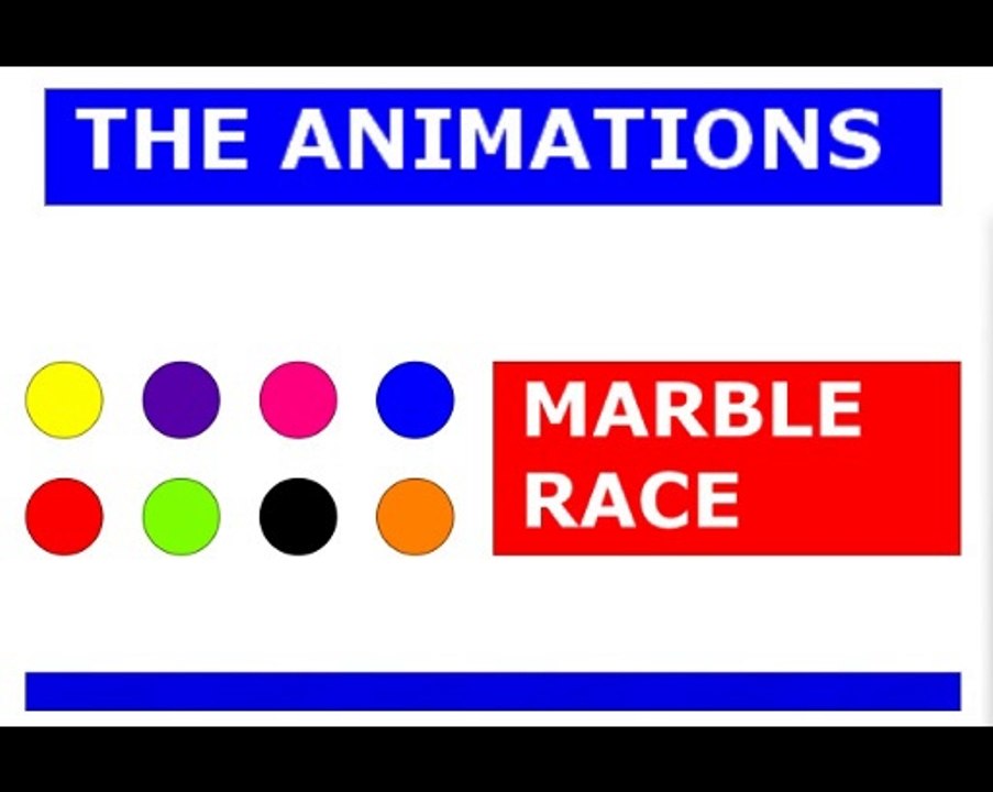 Simple Marble Race Animation