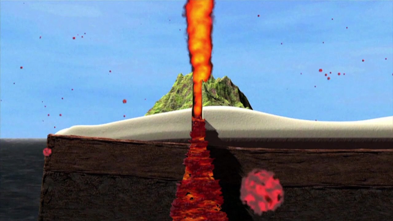 Videografik: So entstehen Vulkane