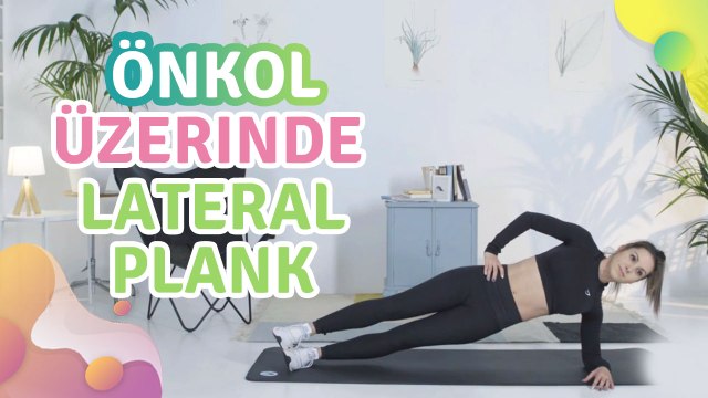 Önkol üzerinde lateral plank - Sağlığa bir Adım