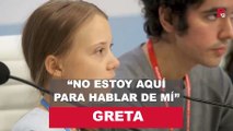 El discurso de Greta Thunberg