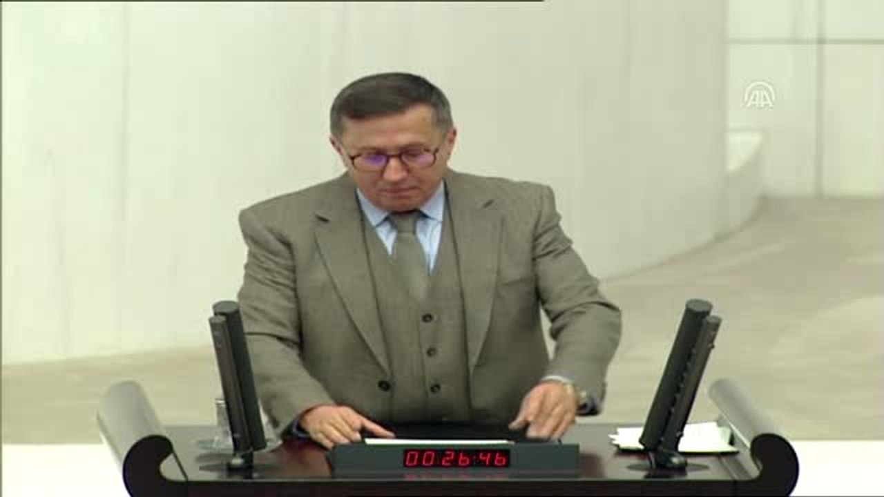 2020 Yılı Bütçesi TBMM Genel Kurulunda - İYİ Parti Grup Başkanvekili Lütfü Türkkan  ANKARA