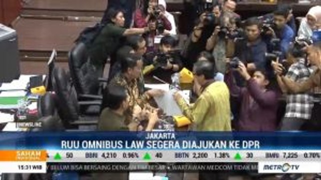 Omnibus Law Masuk Prolegnas Prioritas 2020