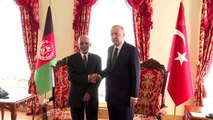 Cumhurbaşkanı Erdoğan, Afganistan Cumhurbaşkanı Eşref Gani ile görüştü